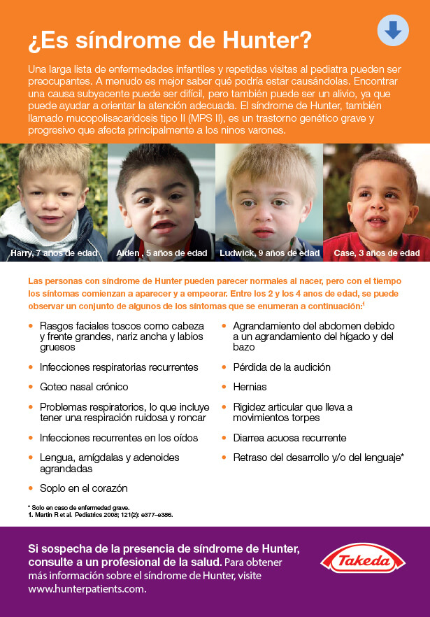Download a Hunter Syndrome Doctor Discussion Guide